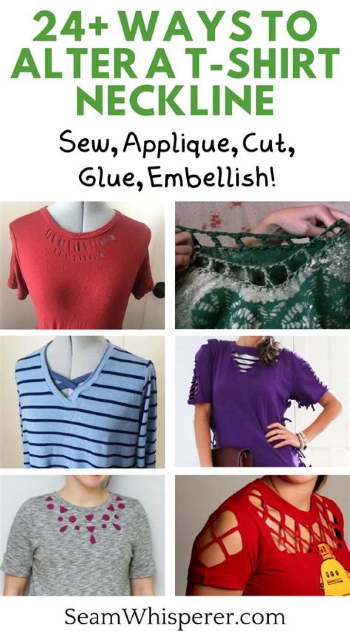 Master the Art of Customizing Your T-Shirt Neckline