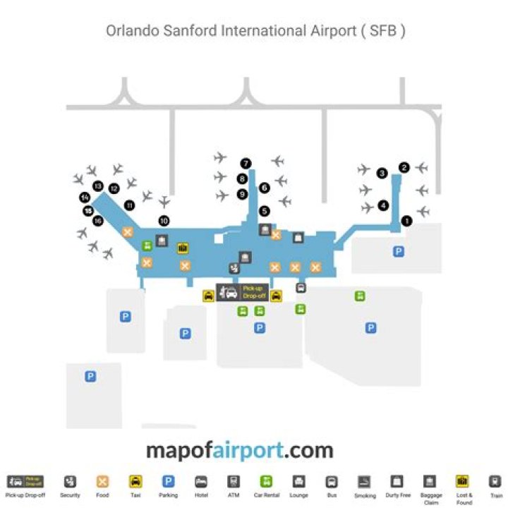 Orlando Sanford Airport Map: Your Ultimate Guide to Traveling Through SFB